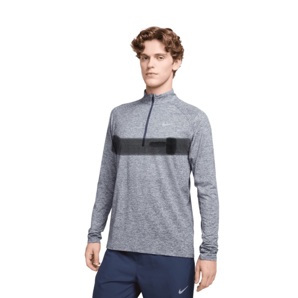 Men's Nike Dri-Fit Quarter-Zip Running Long Sleeve Shirt Sweater